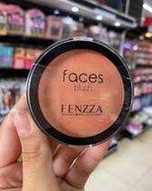 Blush faces Fenzza Cor 04 - Maquiagem mais vendida Durabilidade Textura fininha