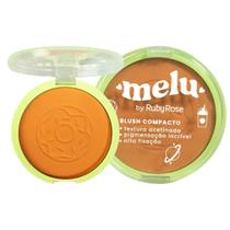 Blush Facial Compacto Melu Maquiagem Ruby Rose RR871