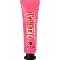 Blush Gel-Creme para bochechas, leve e respirável, proporciona toque natural e cor suave, acabamento brilhante e sem óleo, tom Rose Flush, 0,27 fl oz - Maybelline New York