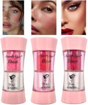 Blush+iluminador em po amor anjo -