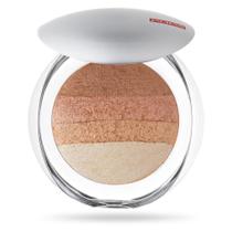 Blush Iluminador Luminys Baked All Over Pupa Gold Stripes