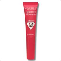Blush Líquido Com Esponja Miss Rôse Fosco Macio 02 14ml
