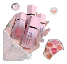 Blush Líquido De Veludo Com Esponja Aplicadora - Gege Bear Makeup