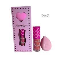 Blush Líquido Facial Tint Rosado Amor Anjo - Cor 01