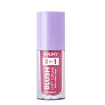 Blush Líquido Soft Cream 3 em 1 5g Bauny