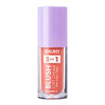 Blush Líquido Soft Cream 3 em 1 Wishes 5g - Bauny Blush Líquido Soft Cream 3 em 1 Wishes 5g - Bauny