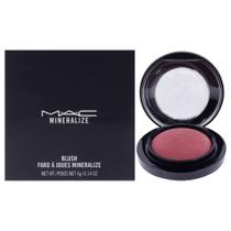 Blush MAC Mineralize Happy Go Rosy com acabamento cintilante de 3,2 ml Blush MAC Mineralize Happy Go Rosy com acabamento cintilante de 3,2 ml