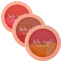 Blush Matte duo Belle Angel B017 Cor 01