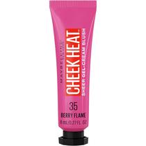 Blush Maybelline Cheek Heat Gel-Cream Berry Flame - Maquiagem em Gel-Creme