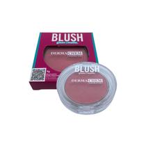 Blush Para Rosto em Pó Matte Rosa Sexy Coral Dermachem