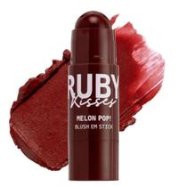 Blush - Ruby Kisses - Melon Pop - Stick Cremoso - Bastão
