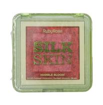 Blush Ruby Rose Marble Bloom Silk Skin Pink Eclat Hb-F1001-4 Blush Ruby Rose Marble Bloom Silk Skin Pink Eclat Hb-F1001-4