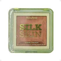 Blush Ruby Rose Marble Bloom Silk Skin Velvet Taupe HbF10011