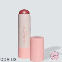 Blush Stick 3 em 1 Miss Lary - Multiuso para Olhos, Boca e Bochechas Blush Stick 3 em 1 Miss Lary - Multiuso para Olhos, Boca e Bochechas