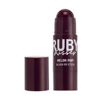 Blush Stick Melon Pop Ruby Kisses - Plum Pop Arroxeado