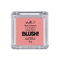 Blush Vult Compacto Rosa Perolado 3g Blush Vult Compacto Rosa Perolado 3g