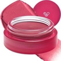Blusher de bálsamo colorido AOU FLOOFY MATTE BALM para lábios e bochechas