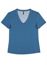 Blusinha básica azul