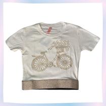Blusinha Bicicleta Dourada Blusinha Bicicleta Dourada