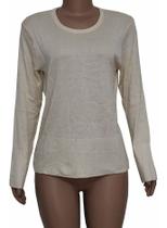 Blusinha Blusa Fê Feminina Comprida Básica Frio Meia Estação Blusinha Blusa Fê Feminina Comprida Básica Frio Meia Estação