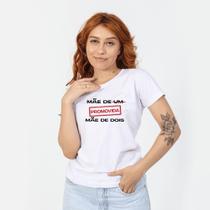 Blusinha Camiseta Dia Das Mães Promovida Mamãe de Dois