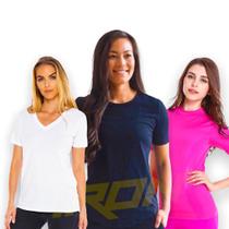 Blusinha Camiseta Fitness Academia Corrida Feminina POLIAMIDA 220 - IRON