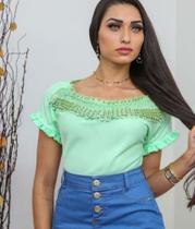 Blusinha com perolas
