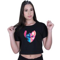 Blusinha Cropped Algodão Lilo and Angel Love Blusinha Cropped Algodão Lilo and Angel Love