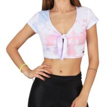 Blusinha Cropped Riu Kiu Tie Dye