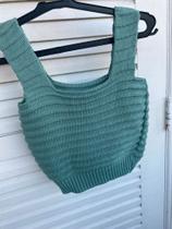 Blusinha Cropped Tricot Blusinha Cropped Tricot