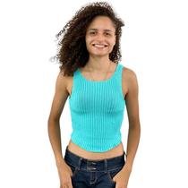 Blusinha Cropped Tricot Modal Blusa Basica Qualidade Premium