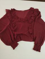 Blusinha de manga Blusinha de manga