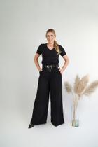 Blusinha Feminina Básica Camiseta Gola V Lisa Manga Curta Fresquinha