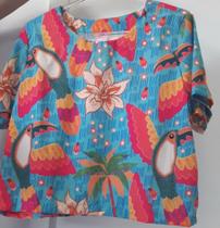 Blusinha feminina malha fina