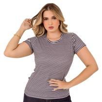 Blusinha Feminina Suede Curta Estampada Preta