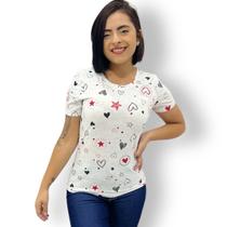 Blusinha Feminina T-Shirt importada Camiseta BaBy Look - Anj Modas