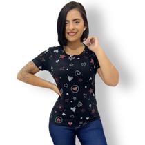 Blusinha Feminina T-Shirt importada Camiseta BaBy Look - Anj Modas