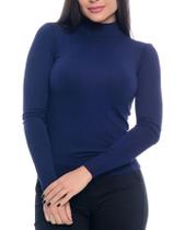 Blusinha Feminina Térmica com Golinha mais Alta Blusa Flanelada de Inverno para Mulheres Blusinha Feminina Térmica com Golinha mais Alta Blusa Flanelada de Inverno para Mulheres