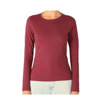 Blusinha Hering Feminina Manga Longa 02Qy Vermelho