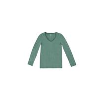 Blusinha Hering Feminina Manga Longa 4d8a Verde