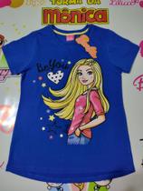 Blusinha Infantil Barbie Lançamento