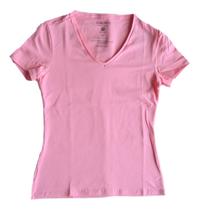 Blusinha Malwee Básica Feminina Gola V Lisa Elastano 4502