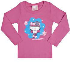 Blusinha manga longa Infantil Nº 2 Hello Kitty