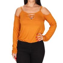 Blusinha Manga Longa Riu Kiu Blusinha Manga Longa Riu Kiu