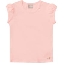 Blusinha Menina Milon em Cotton na cor Rosa Veneza