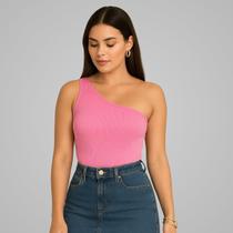 Blusinha Mula Manca Feminina Canelada Basica Elegante Verão