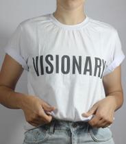 Blusinha T Shirt Basica Estampada Visionary