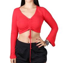 Blusinha Tricats Cropped Amarração Gypsy Blusinha Tricats Cropped Amarração Gypsy