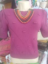 Blusinha tricô modal diversas cores