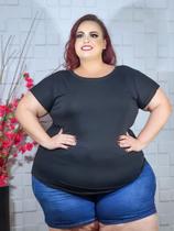 Blusinha Viscolycra Premium plus size - G1 ao G5 - Plus size de verdade - super leve - verão, academia, uso diário. Blusinha Viscolycra Premium plus size - G1 ao G5 - Plus size de verdade - super leve - verão, academia, uso diário.